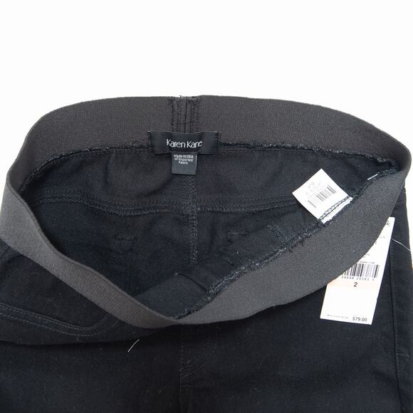 Karen Kane Black Wash Jeggings Size 4 - Picture 5 of 7